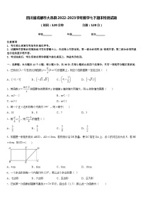 四川省成都市大邑县2022-2023学年数学七下期末检测试题含答案