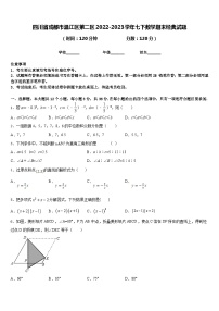 四川省成都市温江区第二区2022-2023学年七下数学期末经典试题含答案