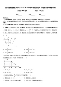 四川省西昌市航天学校2022-2023学年七年级数学第二学期期末统考模拟试题含答案