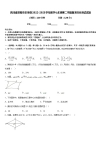 四川省资阳市乐至县2022-2023学年数学七年级第二学期期末综合测试试题含答案