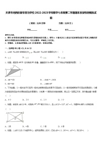 天津市河西区新华圣功学校2022-2023学年数学七年级第二学期期末质量检测模拟试题含答案