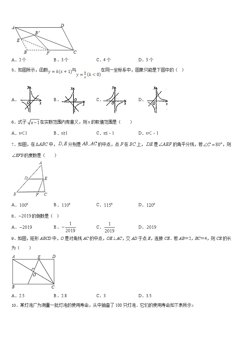 安徽省淮南市名校2022-2023学年七下数学期末调研模拟试题含答案02