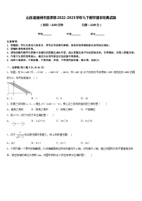 山东省德州市夏津县2022-2023学年七下数学期末经典试题含答案