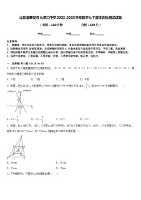 山东省泰安市大津口中学2022-2023学年数学七下期末达标测试试题含答案