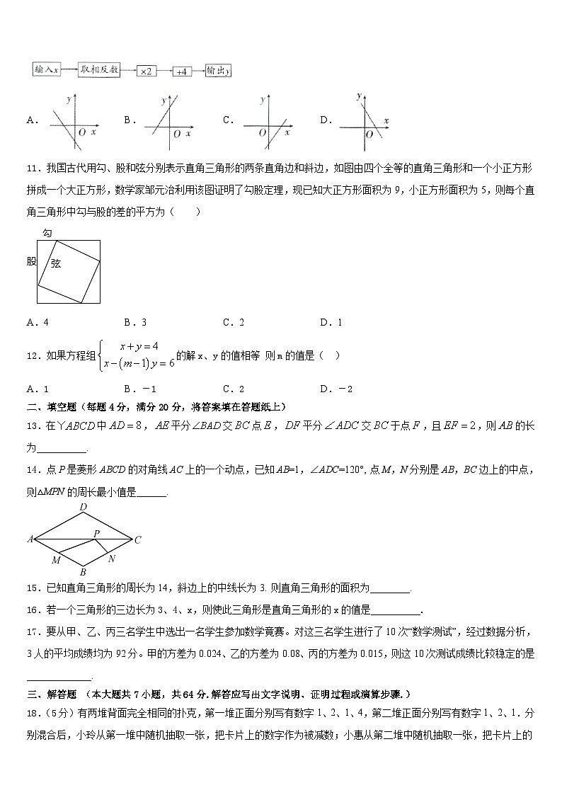 山东省济宁梁山县联考2022-2023学年七下数学期末统考试题含答案03