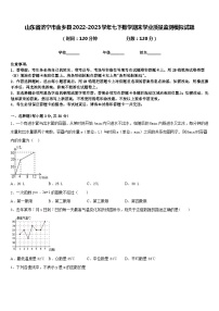 山东省济宁市金乡县2022-2023学年七下数学期末学业质量监测模拟试题含答案