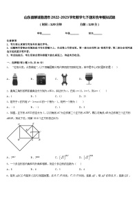 山东省聊城临清市2022-2023学年数学七下期末统考模拟试题含答案