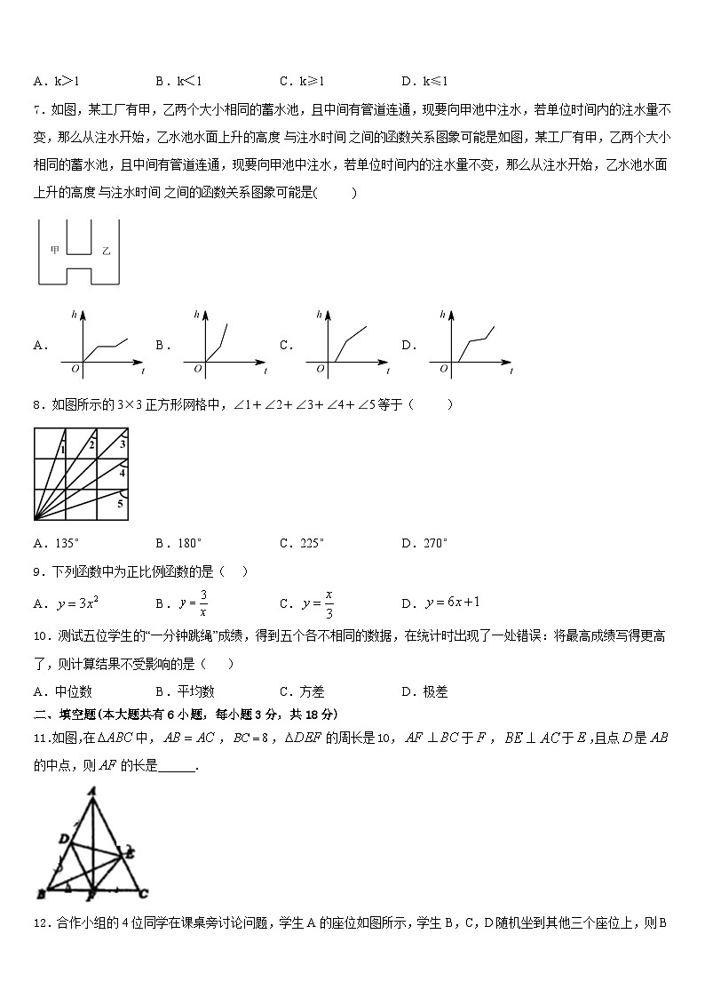 山东省聊城市东昌府区2022-2023学年七年级数学第二学期期末调研模拟试题含答案02