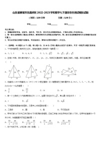 山东省聊城市东昌府区2022-2023学年数学七下期末综合测试模拟试题含答案