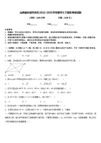 山西省运城市名校2022-2023学年数学七下期末预测试题含答案