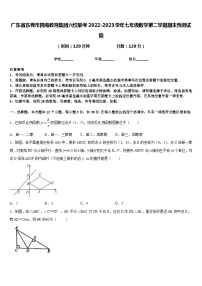 广东省东莞市四海教育集团六校联考2022-2023学年七年级数学第二学期期末预测试题含答案