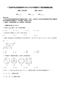 广东省中学山市杨仙逸中学2022-2023学年数学七下期末调研模拟试题含答案