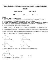 广东省广州市海珠区中学山大附属中学2022-2023学年数学七年级第二学期期末联考模拟试题含答案