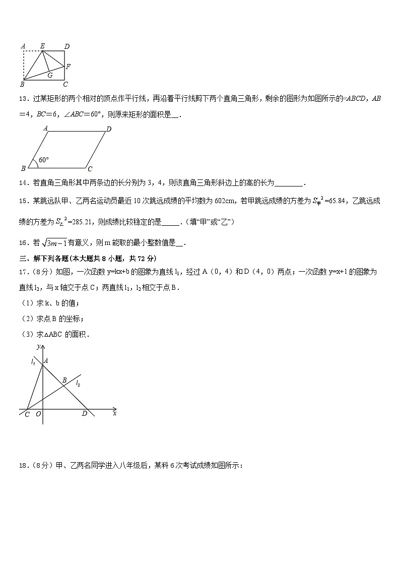 广东省惠州一中学2022-2023学年数学七年级第二学期期末达标检测模拟试题含答案第3页