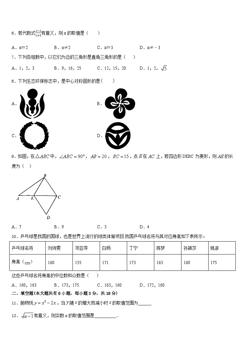 广东省汕尾市海丰县2022-2023学年七年级数学第二学期期末经典模拟试题含答案第2页