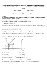 广东省汕尾市甲子镇瀛江学校2022-2023学年七年级数学第二学期期末质量检测模拟试题含答案