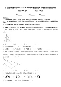 广东省深圳市翠园中学2022-2023学年七年级数学第二学期期末综合测试试题含答案