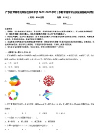 广东省深圳市龙岗区石芽岭学校2022-2023学年七下数学期末学业质量监测模拟试题含答案