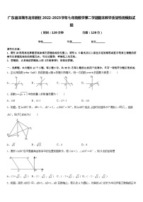 广东省深圳市龙华新区2022-2023学年七年级数学第二学期期末教学质量检测模拟试题含答案