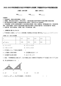 2022-2023学年贵州遵义市达兴中学数学七年级第二学期期末学业水平测试模拟试题含答案