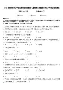 2022-2023学年辽宁省沈阳市实验北数学七年级第二学期期末学业水平测试模拟试题含答案