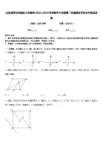 山东省枣庄峄城区六校联考2022-2023学年数学七年级第二学期期末学业水平测试试题含答案