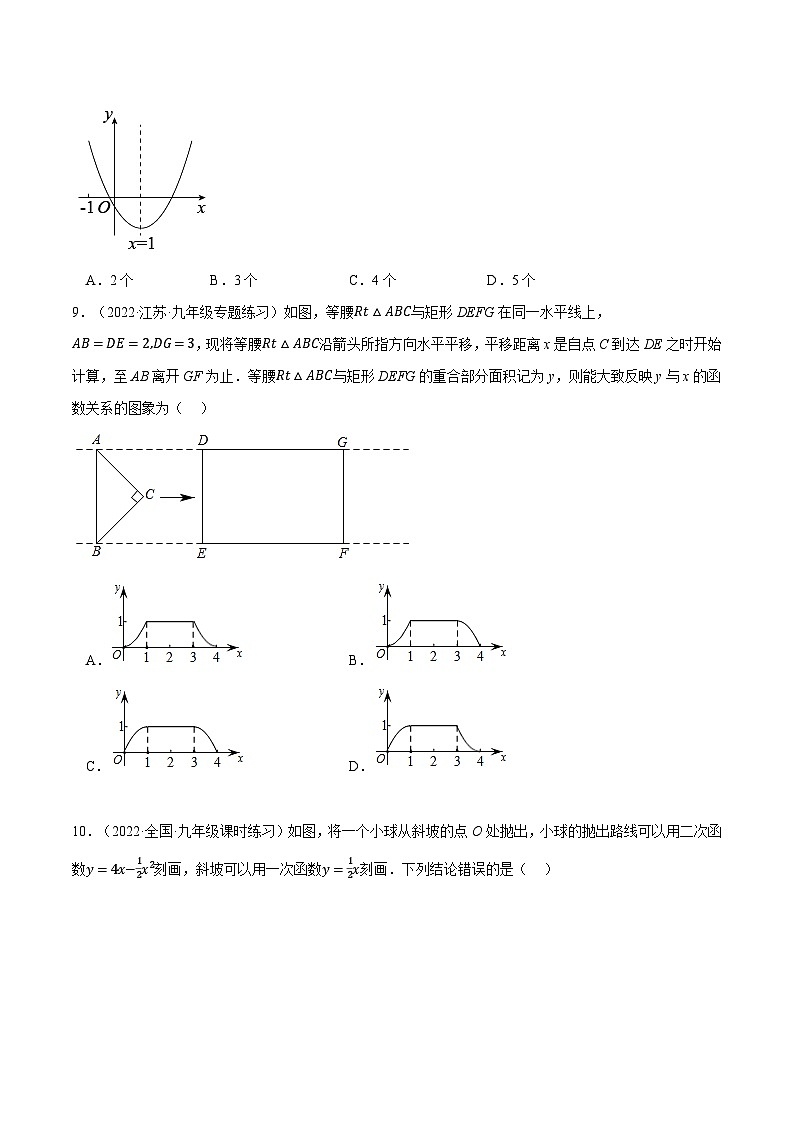 专题22.7 二次函数（压轴题综合测试卷）-2022-2023学年九年级数学上册从重点到压轴（人教版）（解析+原卷）03