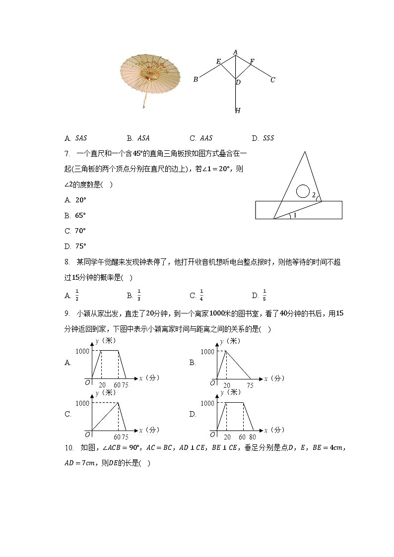 2022-2023学年甘肃省陇南市成县七年级（下）期末数学试卷（含解析）第2页