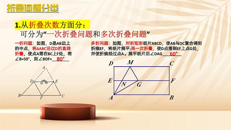 中考数学复习课件——折叠问题专题07