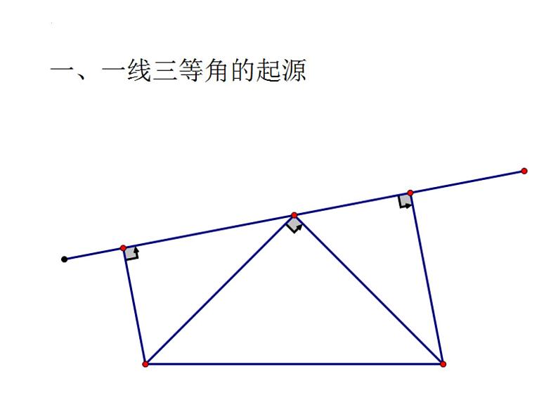 中考数学一轮复习一线三等角模型的研究课件PPT第2页