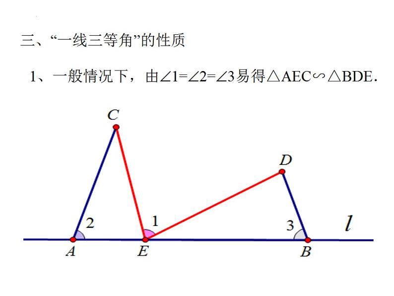 中考数学一轮复习一线三等角模型的研究课件PPT第6页