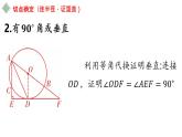 中考数学专题突破---切线判定的常用方法  课件