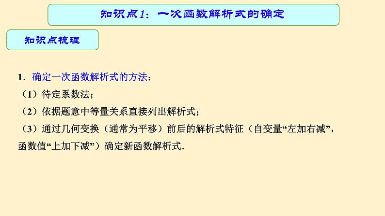 专题中考数学 一次函数的应用（课件）第4页
