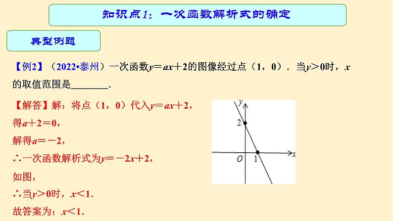专题中考数学 一次函数的应用（课件）第8页