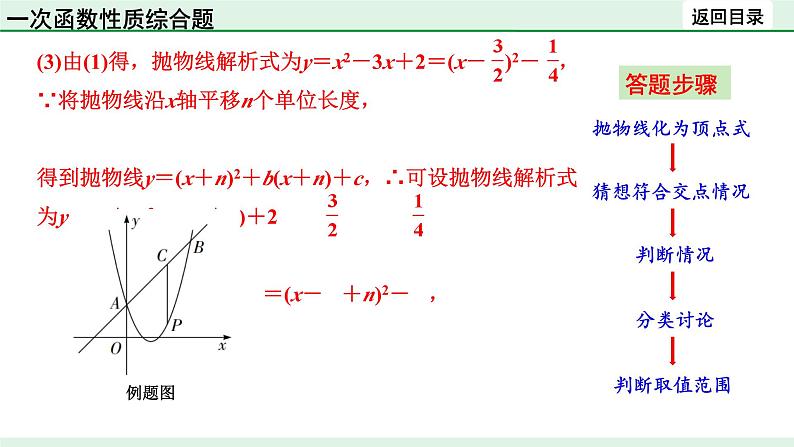 中考数学中考总复习专题复习：二次函数图象与性质　课件08