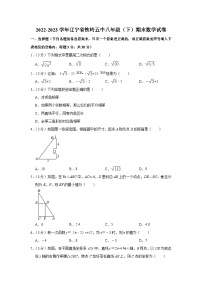 辽宁省铁岭市第五中学2022-2023学年八年级下学期期末数学试卷