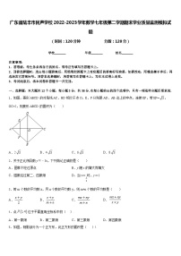 广东省陆丰市民声学校2022-2023学年数学七年级第二学期期末学业质量监测模拟试题含答案