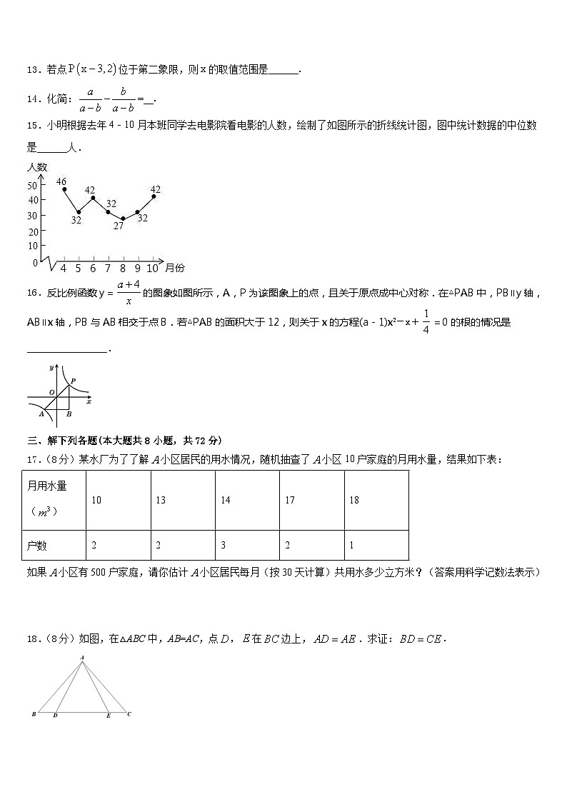 广东省阳江地区2022-2023学年数学七下期末达标检测试题含答案第3页