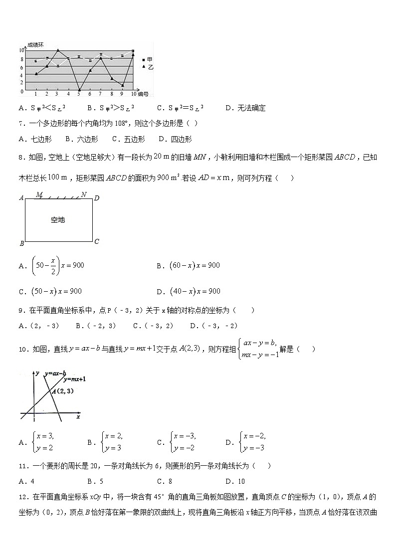 广西壮族自治区防城港市2022-2023学年七下数学期末预测试题含答案第2页