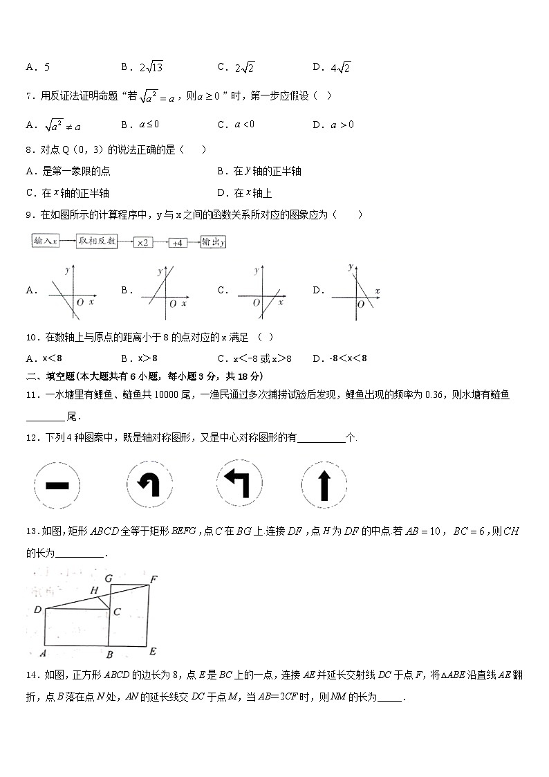 广西来宾市部分中学2022-2023学年数学七年级第二学期期末综合测试模拟试题含答案02