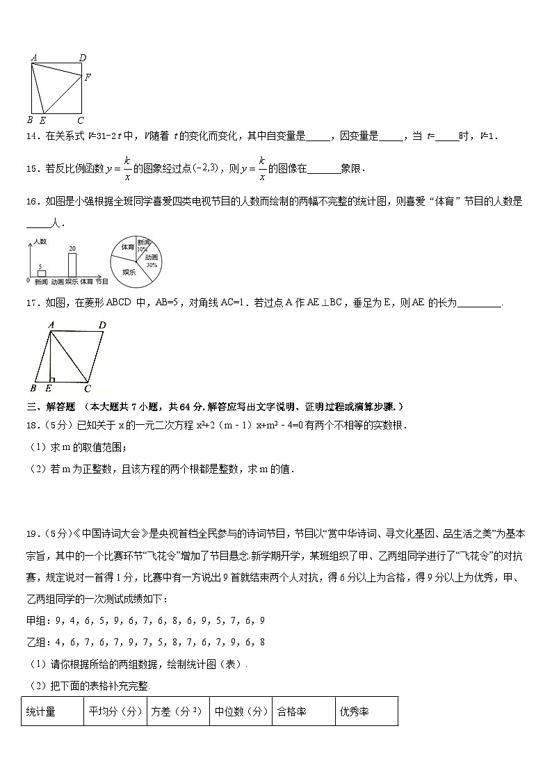 江苏省东台市第六教育联盟2022-2023学年七年级数学第二学期期末达标测试试题含答案03