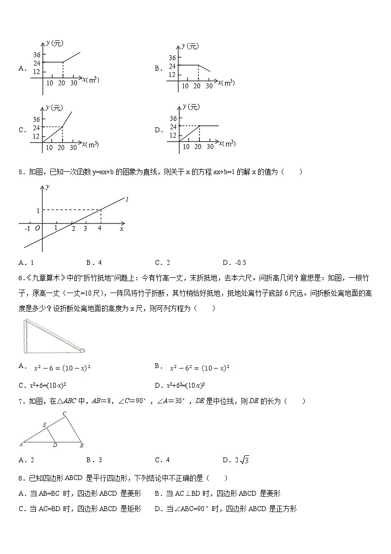 江苏省苏州地区学校2022-2023学年七年级数学第二学期期末考试模拟试题含答案02