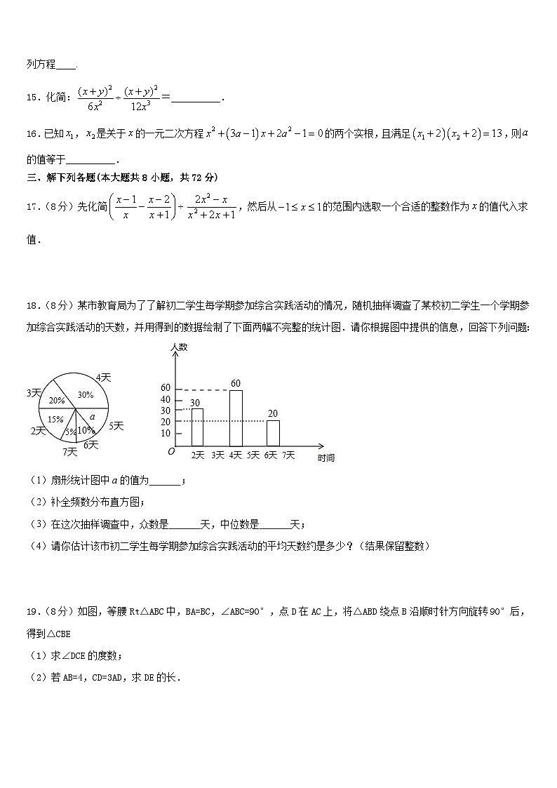 江苏省苏州市张家港市梁丰高级中学2022-2023学年七年级数学第二学期期末联考试题含答案03