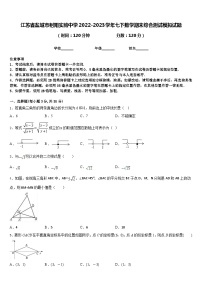 江苏省盐城市射阳实验中学2022-2023学年七下数学期末综合测试模拟试题含答案