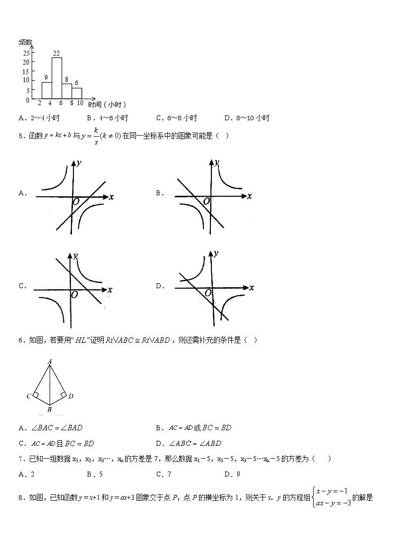 江西婺源县2022-2023学年数学七下期末学业质量监测试题含答案02