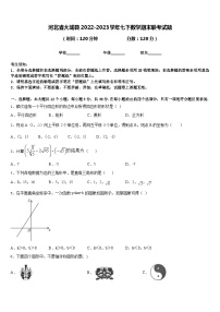 河北省大城县2022-2023学年七下数学期末联考试题含答案