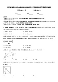 河北省石家庄市平山县2022-2023学年七下数学期末教学质量检测试题含答案