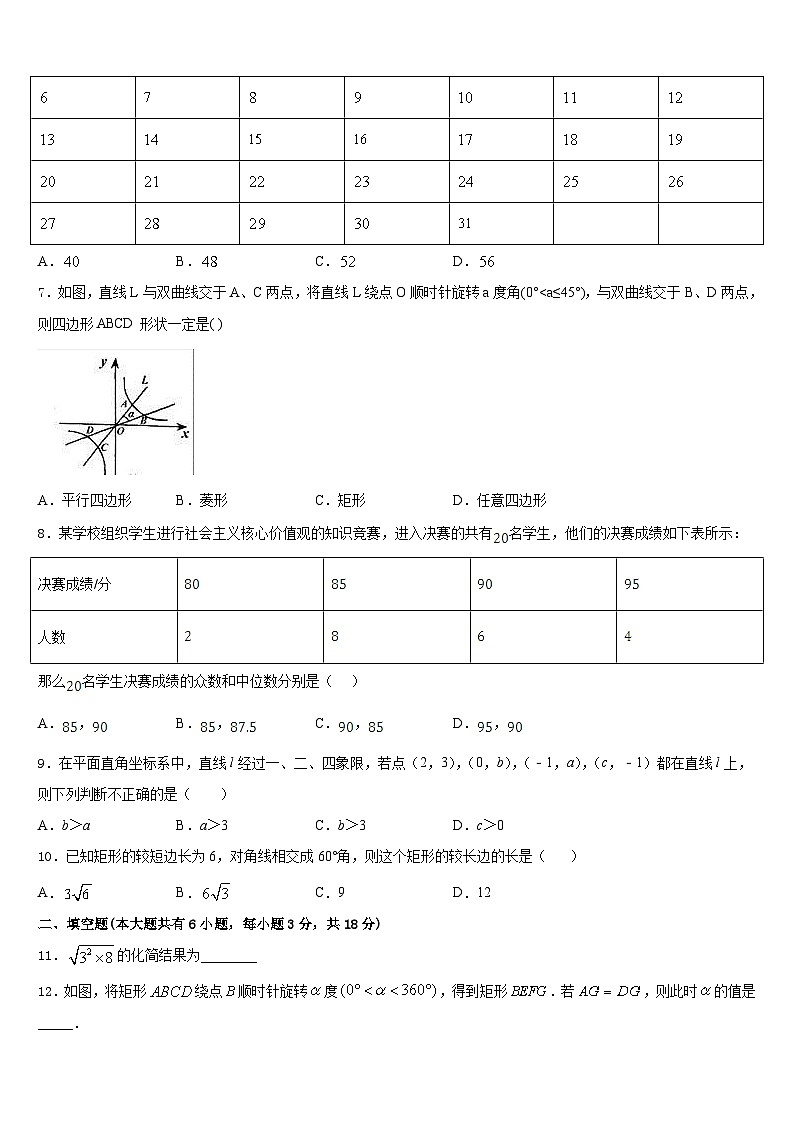河北省石家庄市新乐市2022-2023学年七年级数学第二学期期末学业质量监测模拟试题含答案第2页
