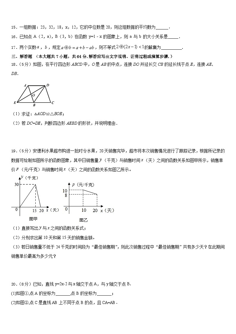 河南省南阳内乡县联考2022-2023学年数学七下期末达标测试试题含答案第3页