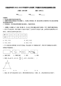 河南省邓州市2022-2023学年数学七年级第二学期期末质量跟踪监视模拟试题含答案